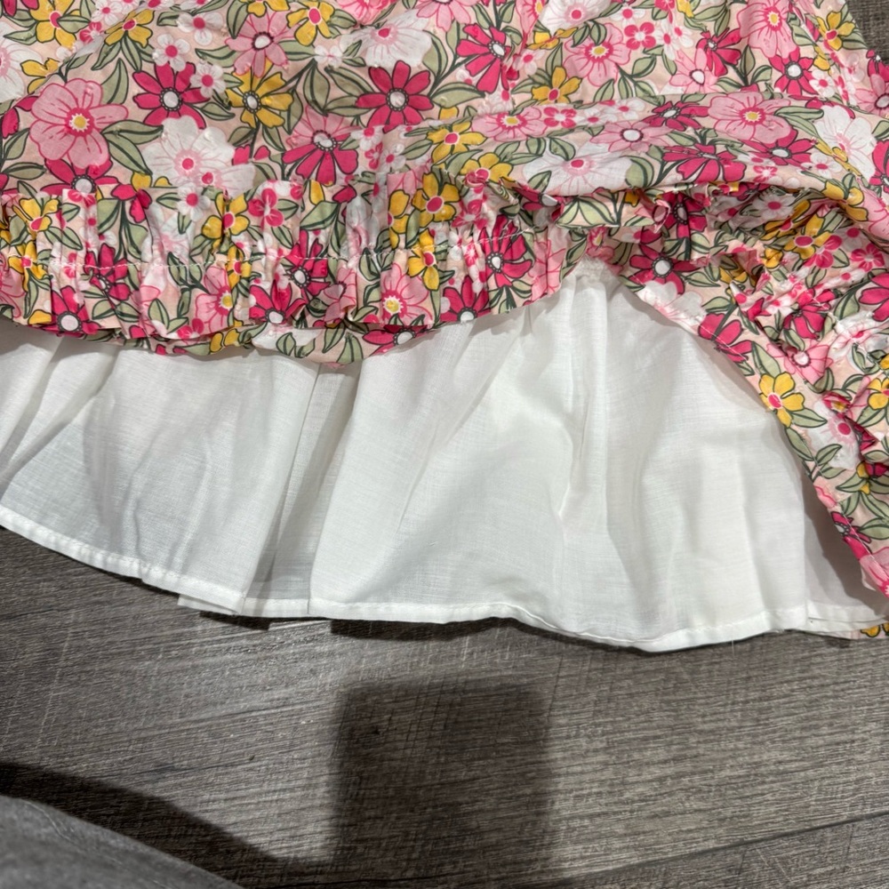 Cynthia Rowley girls size‎ 7 floral summer dress - Picture 3 of 14